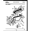 Universal/Multiflex (Frigidaire) MFC15M3BW0 chest freezer parts diagram