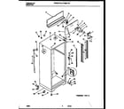 Frigidaire FPGC21TAW0 cabinet parts diagram