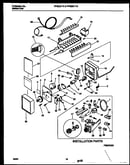 Ice maker and installation parts