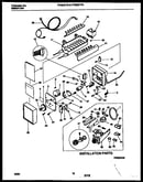 Ice maker and installation parts