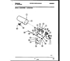 Frigidaire FDG747RBS0 burner, manifold and gas control diagram