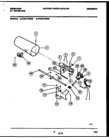 Burner, manifold and gas control