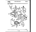 Universal/Multiflex (Frigidaire) MWL111RBW0 cabinet and component parts diagram
