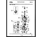Universal/Multiflex (Frigidaire) MWL111RBW0 transmission parts diagram