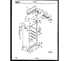 Frigidaire FRT13CRAW0 cabinet parts diagram