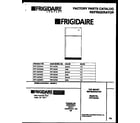 Frigidaire FRT15CRAW1 cover diagram