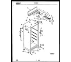 Frigidaire FRT15CRAW1 cabinet parts diagram