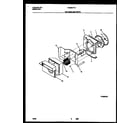 Frigidaire FAC053T7A3 air handling parts diagram