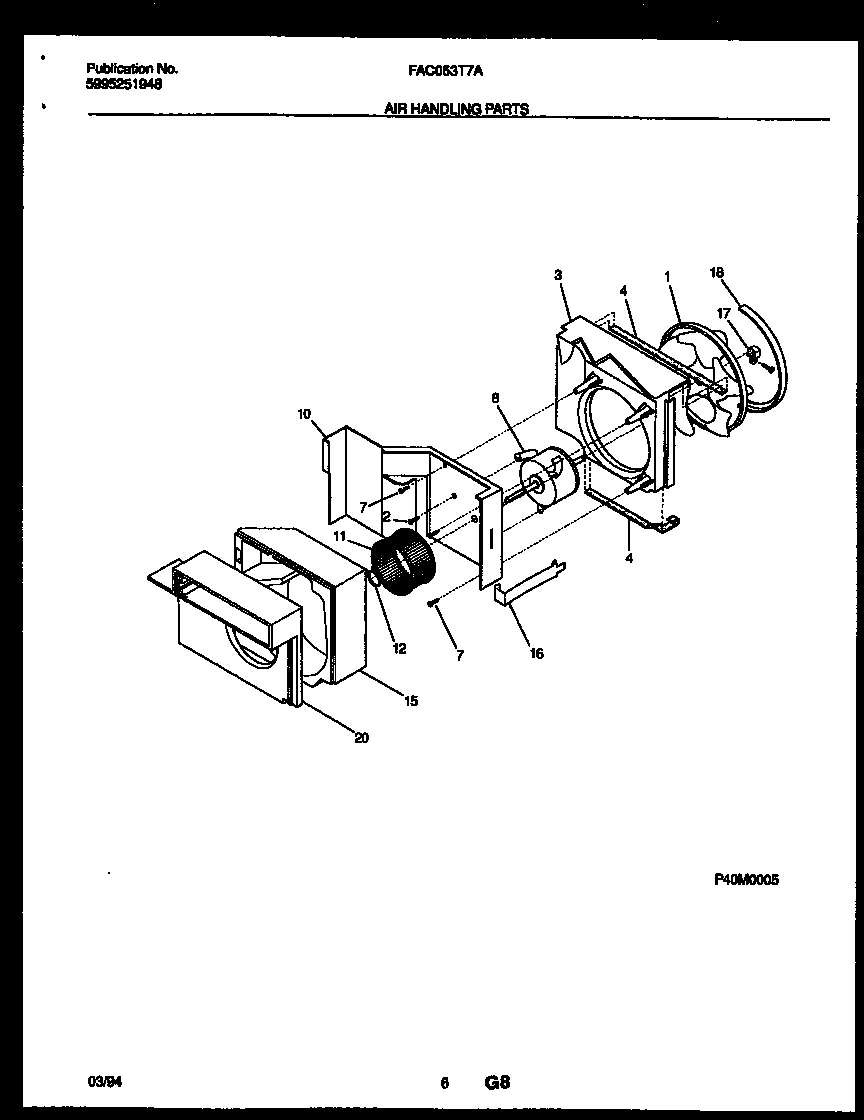 Air handling parts