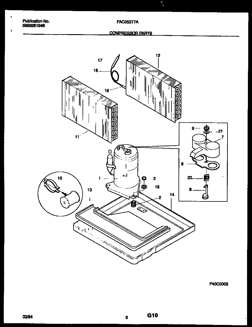 Compressor parts