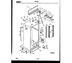 Frigidaire FRT18PRAW0 cabinet parts diagram