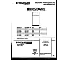 Frigidaire FRT17CRAD1 cover diagram