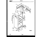 Frigidaire FRT17CRAZ0 cabinet parts diagram