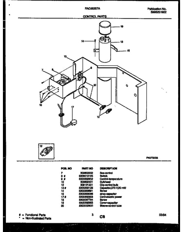 Control parts