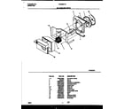 Frigidaire FAC053T7A1 air handling parts diagram