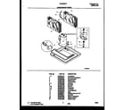 Frigidaire FAC053T7A1 compressor parts diagram