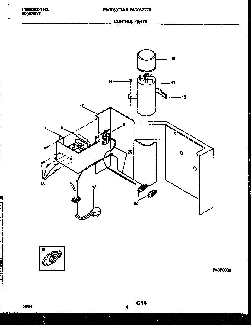 Control parts