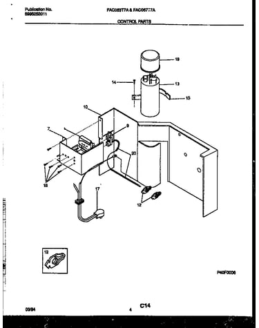 Control parts
