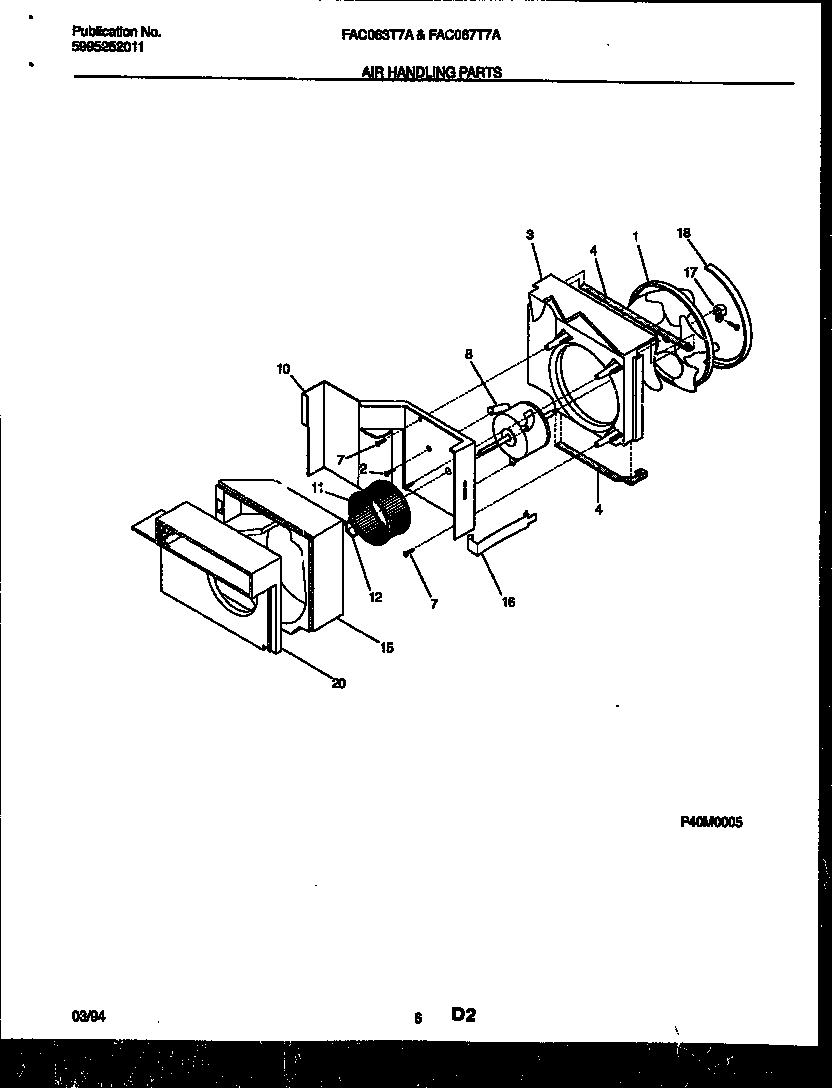 Air handling parts