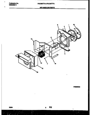 Air handling parts