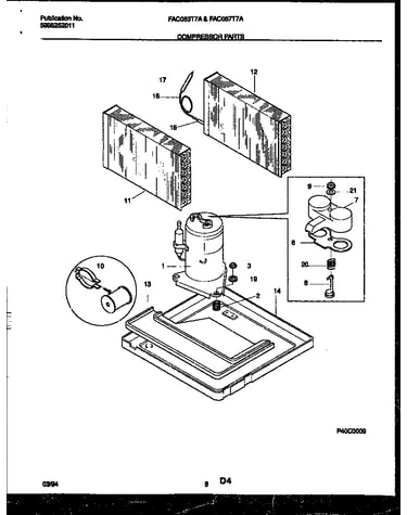 Compressor parts