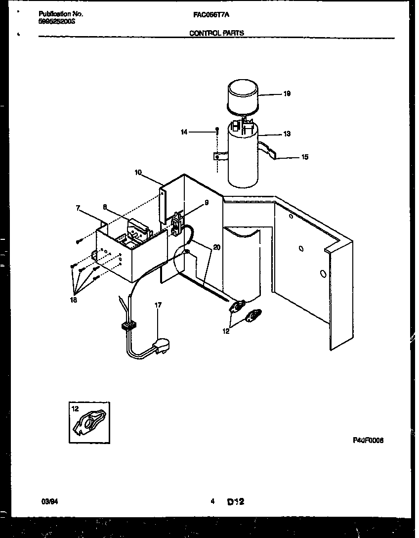 Control parts