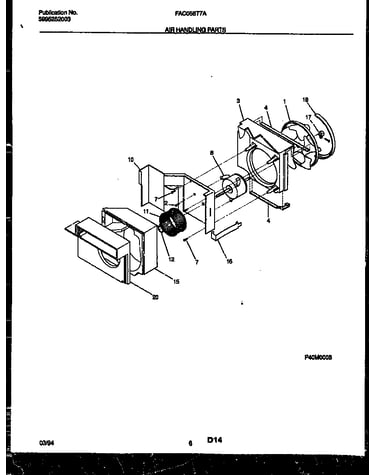 Air handling parts