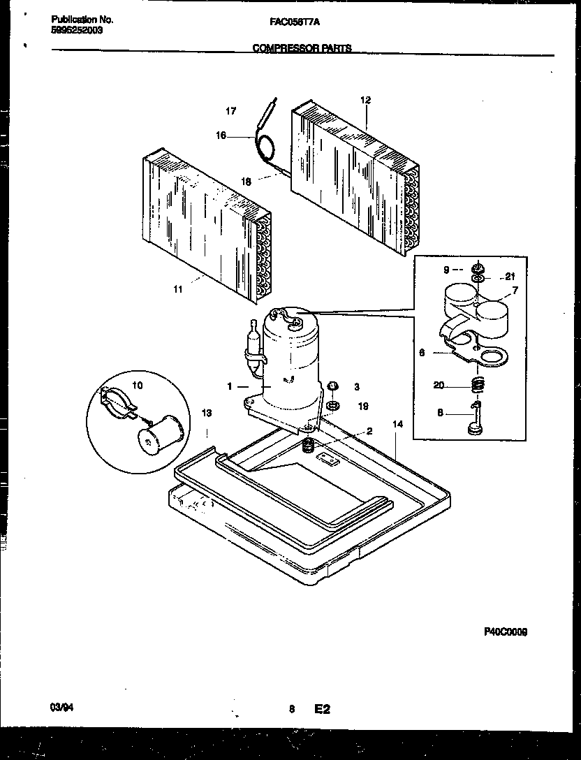 Compressor parts
