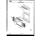 Frigidaire FAC056T7A1 window mounting parts diagram