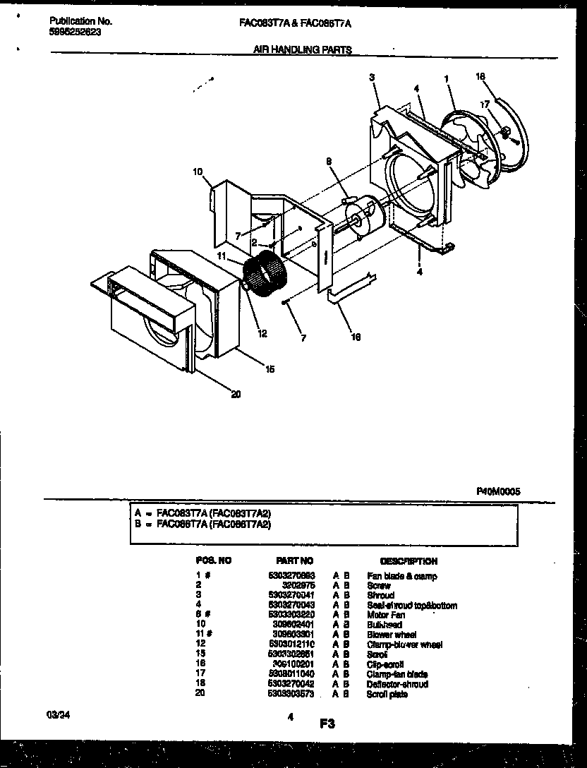 Air handling parts