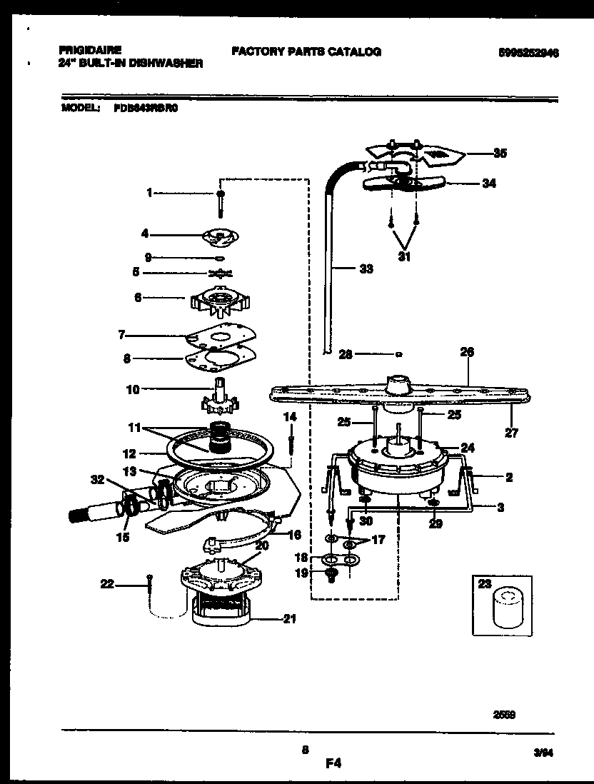 MOTOR PUMP PARTS