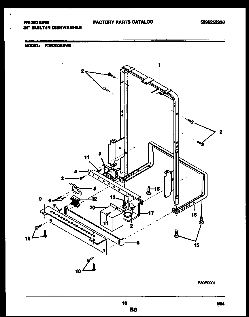 Power dry and motor parts