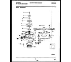 Universal/Multiflex (Frigidaire) MDB200RBW0 motor pump parts diagram