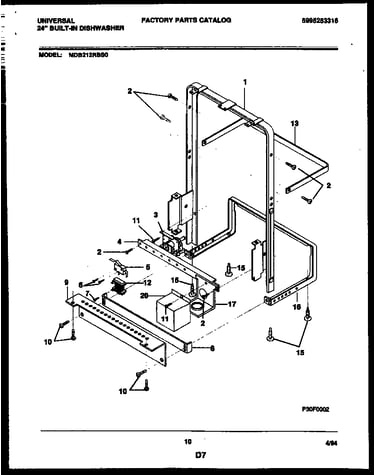 Power dry and motor parts