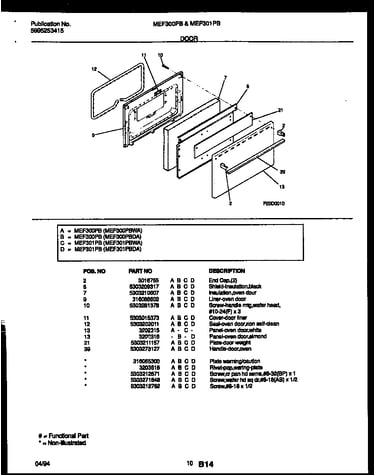 Door parts