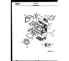Frigidaire MCT1390A2 wrapper and body parts diagram