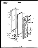 Freezer door parts