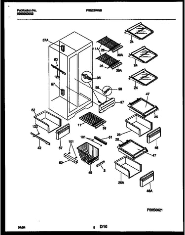 Shelves and supports
