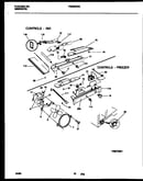 Refrigerator control assembly, damper control assembly and f