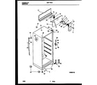 Universal/Multiflex (Frigidaire) MRT17DHAW0 cabinet parts diagram