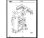 Universal/Multiflex (Frigidaire) MRT18BRBW0 cabinet parts diagram