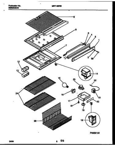 Shelves and supports
