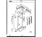 Frigidaire FRT18QRBW0 cabinet parts diagram