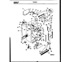Frigidaire FRT24XHAZ1 cabinet parts diagram