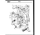 Frigidaire FRT24XHAD1 cabinet parts diagram