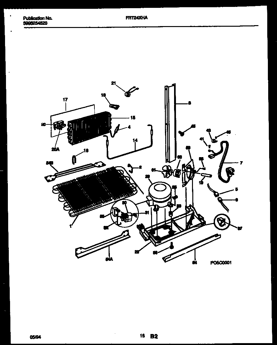 SYSTEM AND AUTOMATIC DEFROST PARTS