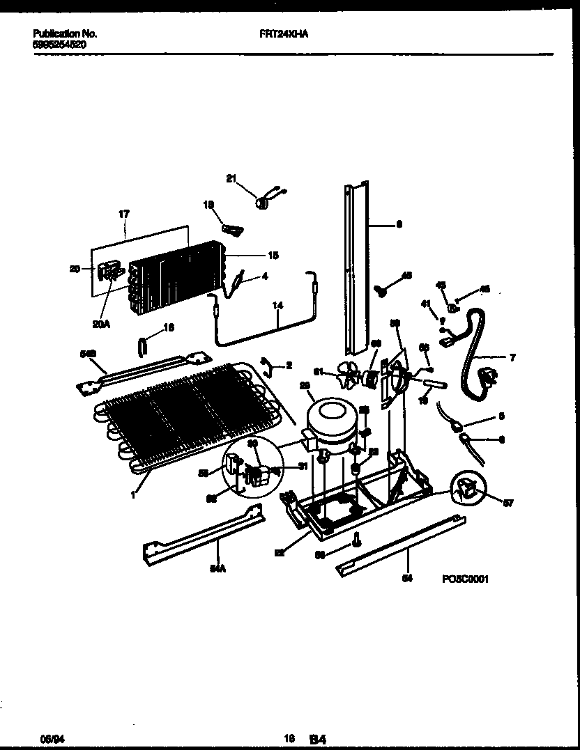 SYSTEM AND AUTOMATIC DEFROST PARTS