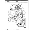 Frigidaire FRT24XHAY1 ice maker and installation parts diagram