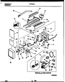 Ice maker and installation parts