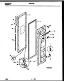 Freezer door parts